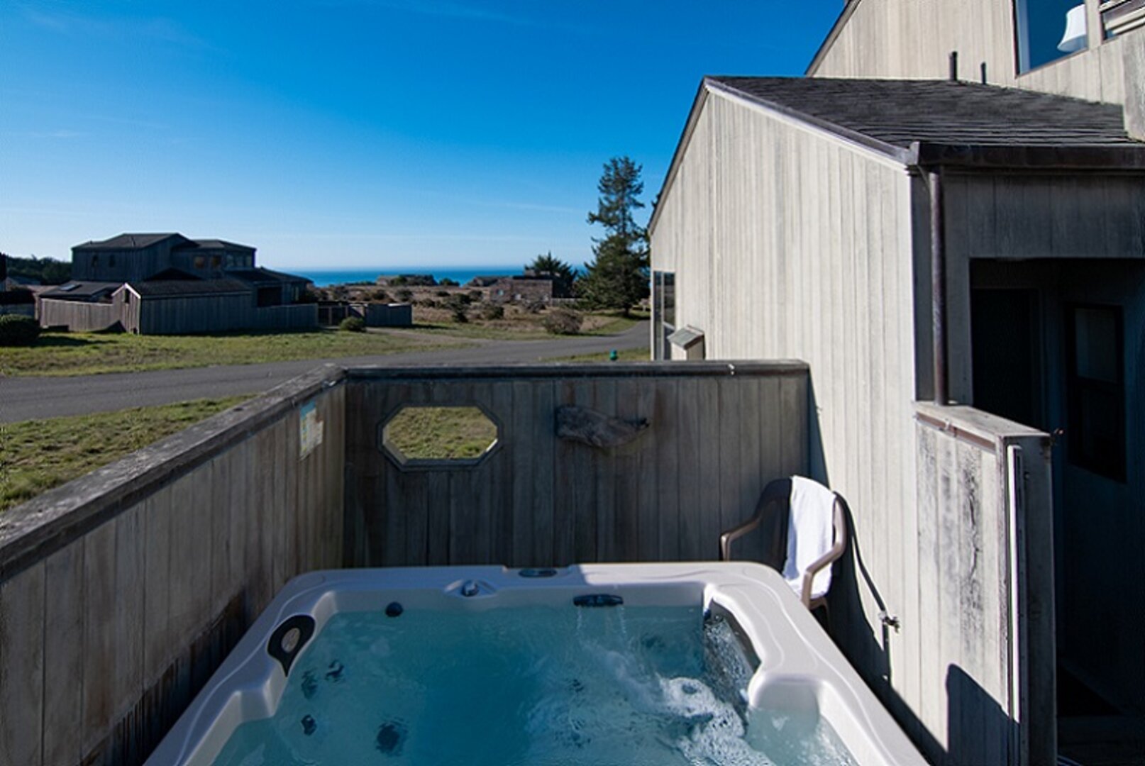 The hot tub